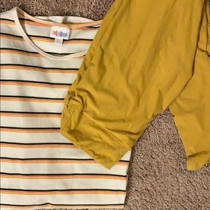 Lularoe os leggings and xs Irma